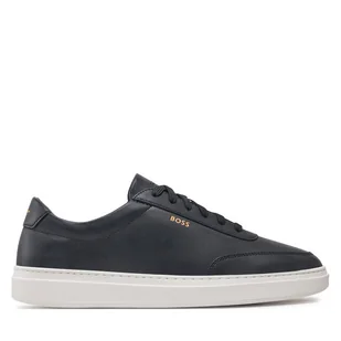 Sneakersy BOSS Kieran 50536504 Czarny - Sneakersy męskie - miniaturka - grafika 1