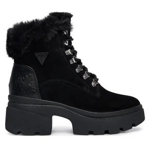 Trzewiki Guess FLFYRL SUE10 Czarny - Botki damskie - miniaturka - grafika 1