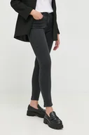Spodnie damskie - Patrizia Pepe jeansy damskie medium waist - miniaturka - grafika 1