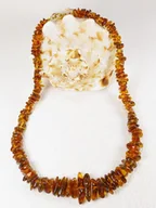 Naszyjniki - 7640-2 Naszyjnik Bursztyn Bałtycki - miniaturka - grafika 1