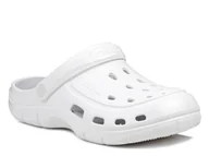 Klapki i japonki męskie - Klapki męskie piankowe medyczne białe lekkie Coqui-44 - miniaturka - grafika 1