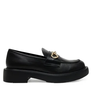 Loafersy LOVE MOSCHINO JA10394G1MIA0000 Czarny - Półbuty damskie - miniaturka - grafika 1