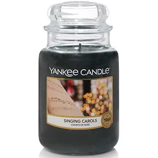 Yankee Candle Świeca duża Singing Carols 110-150h 623g - Świece - miniaturka - grafika 1