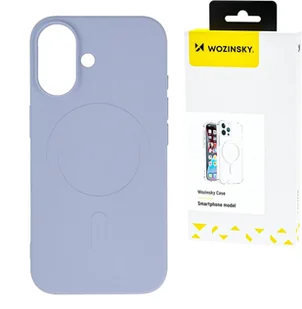 SILIKONOWE MAGNETYCZNE ETUI WOZINSKY SILICONE CASE MAGSAFE NA SAMSUNG GALAXY S25+ - FIOLETOWE - Etui i futerały do telefonów - miniaturka - grafika 1