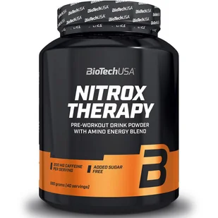 Biotech USA Nitrox Therapy 680g Blue Grape - Przedtreningówki - miniaturka - grafika 1