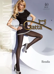 Rajstopy Gatta Rosalia 40 Vino Rosso (Rozmiar 3-M) - Rajstopy - miniaturka - grafika 1