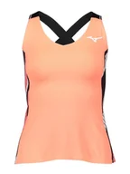 Koszulki sportowe damskie - Mizuno Top sportowy w kolorze pomarańczowym - miniaturka - grafika 1