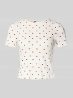 Koszulki i topy damskie - T-shirt o kroju regular fit z mieszanki bawełny model ‘HARRY’ - miniaturka - grafika 1