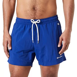 Champion Męskie spodenki kąpielowe Eco Future Pacific Sand Recycled z nylonu, Blu (College), S - Kąpielówki męskie - miniaturka - grafika 1