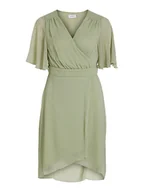 Sukienki - Vila Sukienka w kolorze khaki - miniaturka - grafika 1