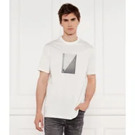 Koszulki męskie - Armani Exchange T-shirt Regular Fit - miniaturka - grafika 1