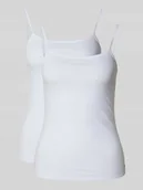 Bielizna nocna - Podkoszulka o kroju regular fit z mieszanki bawełny w zestawie 2 szt. - miniaturka - grafika 1