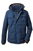 Kurtki męskie - G.I.G.A. DX (GIGEQ Męska kurtka funkcyjna o wyglądzie puchu z odpinanym kapturem GW 64 MN QLTD JCKT, średnioniebieska, L, 38527-000 - miniaturka - grafika 1