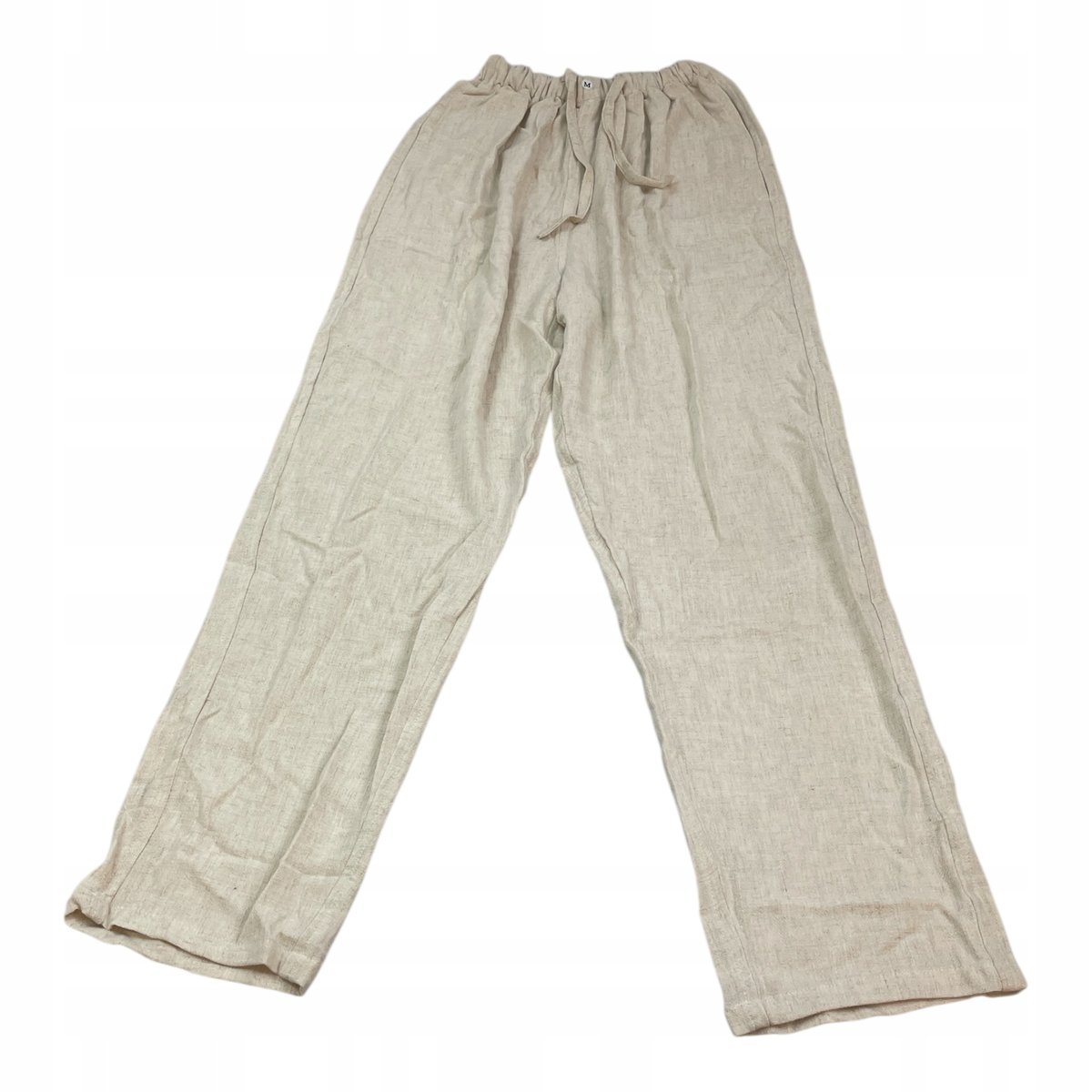 Materiałowe spodnie damskie Old Money M