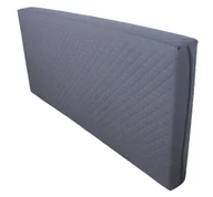 Pokrowce na materace - POKROWIEC NA MATERAC PIKOWANY CIEMNY SZARY POKROWIEC NA MATERAC PIKOWANY CIEMNY SZARY 180x200x24 - miniaturka - grafika 1