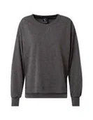 Bluzy damskie - Nike Damska bluza Ny Core Frnch Trry Flc czarny/czerwony/ciemnoszary S CZ9182-010 - miniaturka - grafika 1