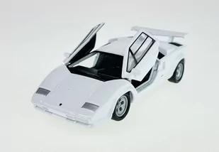 Welly Lamborghini Countach Lp 500 S Biały 1:34 Samochód Nowy Metalowy Model - Samochody i pojazdy dla dzieci - miniaturka - grafika 1
