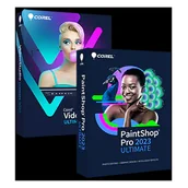 Programy graficzne - PaintShop® Pro 2023 Ultimate + VideoStudio® 2022 Ultimate bundle - lic. wieczysta, elektroniczna - miniaturka - grafika 1