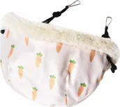 Akcesoria dla gryzoni - Duvo+ Duvo+ Hamak dla Chomika Myszy Kieszeń 22,5x22,5x13cm - miniaturka - grafika 1