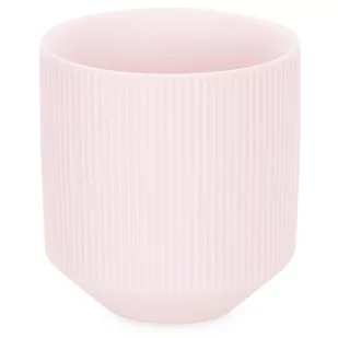 Donica PASO kolor pudrowy róż styl nowoczesny do wewnątrz ameliahome - FLOWERPOT/AH/PASO/POWDERPINK/9X9,8 - Donice - miniaturka - grafika 1