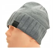 Czapki męskie - Męska CZAPKA ZIMOWA L/XL Akryl - na zimę - POLAREM - miniaturka - grafika 1