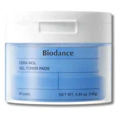 Toniki i hydrolaty do twarzy - Biodance - Cera-nol Gel Toner Pads 60pads - miniaturka - grafika 1