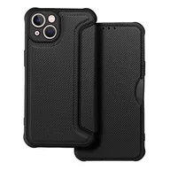 Etui i futerały do telefonów - OEM Kabura Razor Book Do Iphone 13 Czarny - miniaturka - grafika 1