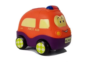 Zestaw Autek Policja Ambulans dla Niemowlaka z Napędem 4el - Mały naukowiec - miniaturka - grafika 4