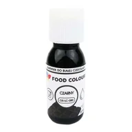 Dodatki do ciast w proszku - Barwnik Czarny 18 ml w żelu do czekolady, mas tłustych Food Colours - miniaturka - grafika 1