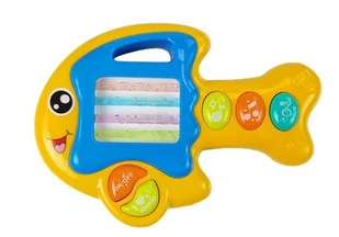 Pianinko i Gitara na Baterie Papuga Rybka - Mały naukowiec - miniaturka - grafika 4