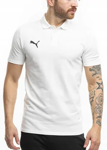 PUMA koszulka męska t-shirt polo sportowa polówka Team Goal roz.M - Koszulki męskie - miniaturka - grafika 1