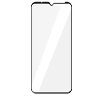 Szkła hartowane na telefon - Zabezpieczenie ekranu ze szkła hartowanego do Oppo A17 / Realme C33 Fazowane czarne krawędzie - miniaturka - grafika 1