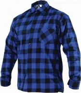 Odzież robocza - Stalco Koszula robocza flanelowa niebieska roz. XXL - miniaturka - grafika 1