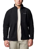 Odzież trekkingowa męska - Columbia Kurtka polarowa "Sage Peak" w kolorze czarnym - miniaturka - grafika 1