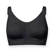 Biustonosze - Medela damski biustonosz Ultimate Bodyfit, bezszwowy biustonosz do ciąży, czarny, średni - miniaturka - grafika 1