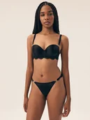 Majtki damskie - Majtki stringi Brillant Esotiq czarny XL - miniaturka - grafika 1