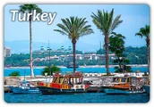 Magnesy - TURCJA - Side - Widoki - Magnes na lodówkę - miniaturka - grafika 1