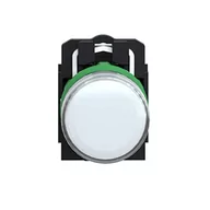 Pozostałe oświetlenie - Schneider Lampka-sygnalizacyjna-biała-LED-110-120V-plastikowa-typowa XB5AVG1 - miniaturka - grafika 1