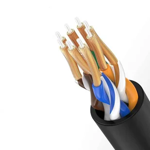Ugreen kabel przewód internetowy sieciowy Ethernet patchcord RJ45 Cat 6A UTP 1000Mbps 5 m czarny (70654) - Patchcordy - miniaturka - grafika 11