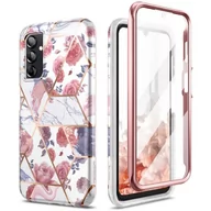 Etui i futerały do telefonów - Etui z Szybką Velar Braders do Samsung Galaxy A14 4G / 5G Marble - miniaturka - grafika 1