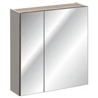 Szafki łazienkowe - Szafka GLAMI kolor szary styl glamour hakano - BATHROOM/HGCABINET/COM/GLAMI/GREY/60x17x65 - miniaturka - grafika 1