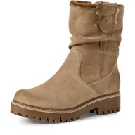 Śniegowce damskie - Tamaris Damskie buty WL Boot 1-26416-45 śniegowce, beżowe, 40 EU, beżowy, 40 EU - miniaturka - grafika 1