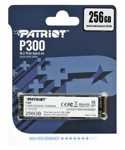 SSD Patriot P300 M.2 PCI-Ex4 NVMe 256GB 1,7GB/s - Dyski SSD - miniaturka - grafika 1