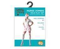Stroje karnawałowe - Strój dla dorosłych Pielęgniarka Zombie rozm.M - miniaturka - grafika 1