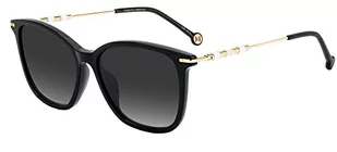 Moschino Damskie okulary przeciwsłoneczne Mos615/G, złoto-zielone, 56, Złoty zielony - Okulary przeciwsłoneczne - miniaturka - grafika 1