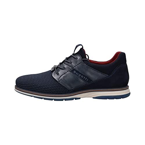 bugatti Męskie klapki Lace Shoe, niebieskie, 47 EU, niebieski, 47 EU