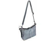 Torebki damskie - Torebka Damska, Mała Modna Listonoszka Na Ramię, Eko-Skóra Szary - miniaturka - grafika 1
