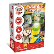 Projektory dla dzieci - Science4you Latarka Zwierzęta dla dzieci 4+ Lata - Projektor ze zwierzętami, Latarka dziecięca zawiera 24 zdjęć i plakatów zwierząt, zestaw naukowy - miniaturka - grafika 1