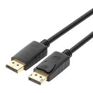 Kable komputerowe i do monitorów - Unitek przewód Displayport M/M 3M (Y-C609BK) - miniaturka - grafika 1