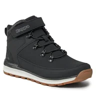 Buty dla chłopców - Trzewiki Kappa Logo Astos Md Ev Kid 371B8CW Black/Grey Dk/White A02 - miniaturka - grafika 1